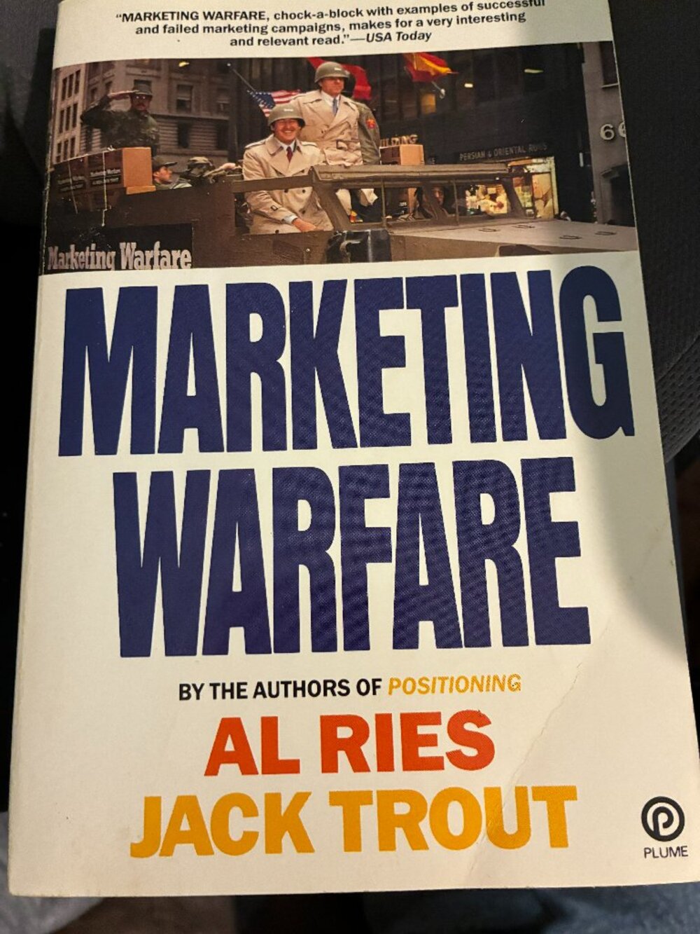 Marketing Warfare by Al Ries and Jack Trout Book
